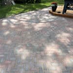 Brick Paver Install progress 8