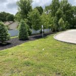 Mulch Work at Residential Neighborhood