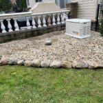 rock installation after